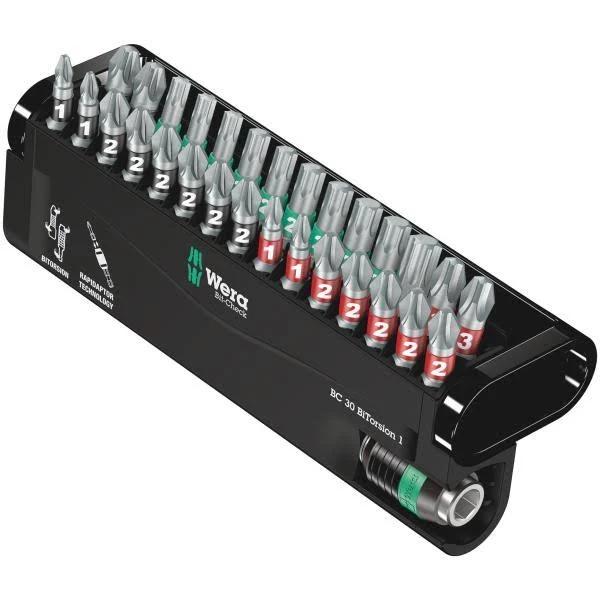 Wera 05057430001 Bit-Check 30 BiTorsion 1 Bit Assortment