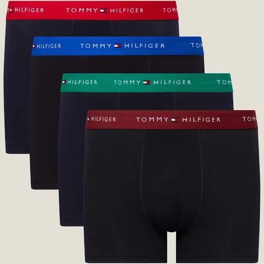 5-Pack Essential Signature Trunks Blue MD at Tommy Hilfiger