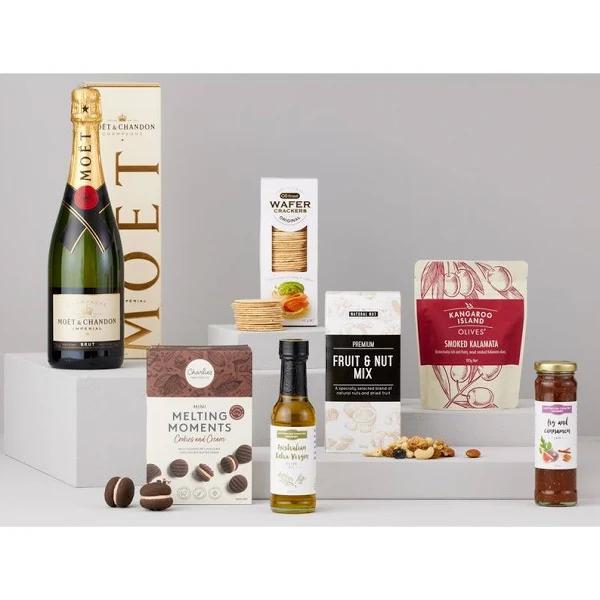 Moet Champagne Hamper - Earn Everyday Rewards, AfterPay Available