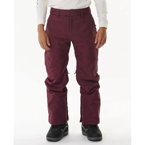 Rip Curl Base Burgundy Long Trousers - M