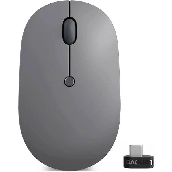 Lenovo Go Multi-Device Ambidextrous RF Wireless+Bluetooth Optical Mouse [4Y51C21217]