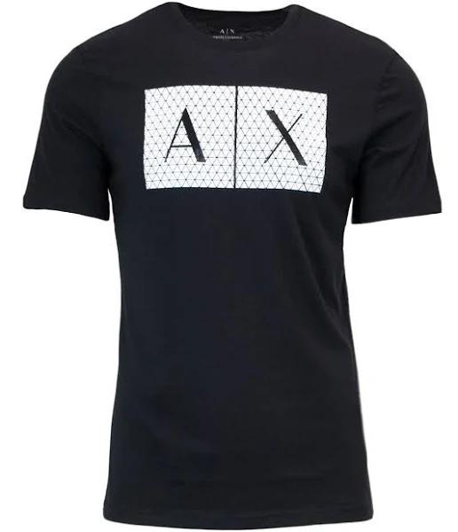 Armani Exchange AX Logo T-Shirt Black