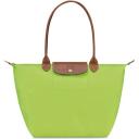 Longchamp Small Le Pliage Recycled Canvas Top Handle Bag Carrot