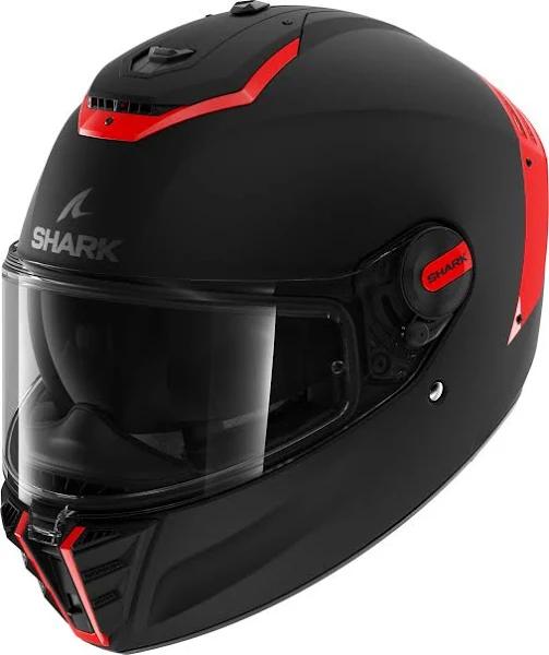 Shark Spartan RS Blank Helmet - Black/Orange - S