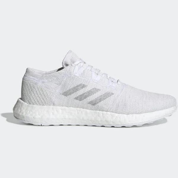 adidas-Pureboost Go Shoes-Men-Cloud White / Light Solid Grey / Crystal White-8