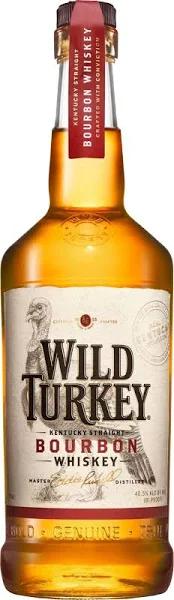 Wild Turkey 81 Proof Bourbon Whiskey 40.50% Size 70cl