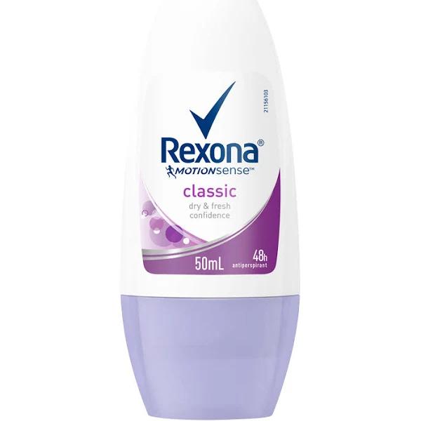 Rexona Antiperspirant Roll On Women Deodorant Classic 50 ml