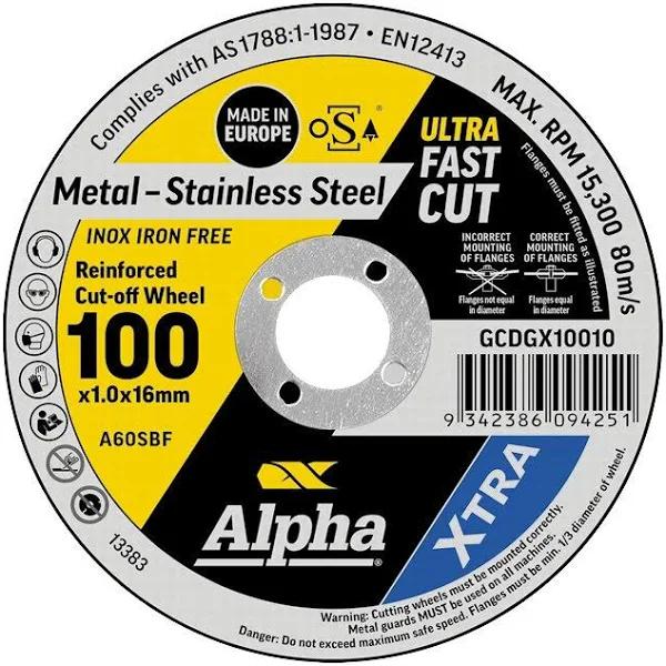 Cutting Disc 100 x 1.0 mm XTRA Bulk