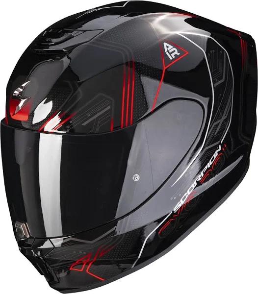 Scorpion Exo 391 Spada Helmet, black-red, Size L