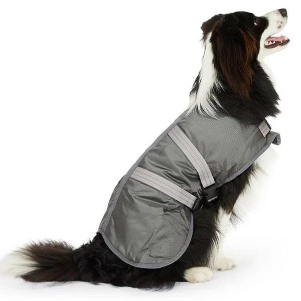 All Day Rip Stop Blanket Dog Coat Grey XS