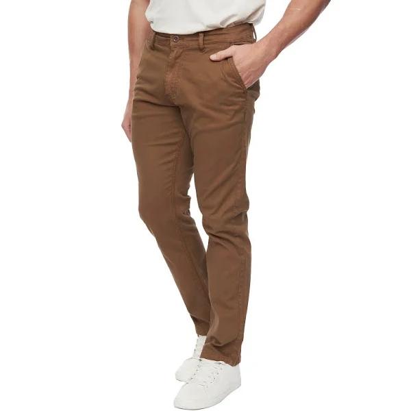 Bewley & Ritch Mens Tasman Chinos (Dark Stone) (34R)