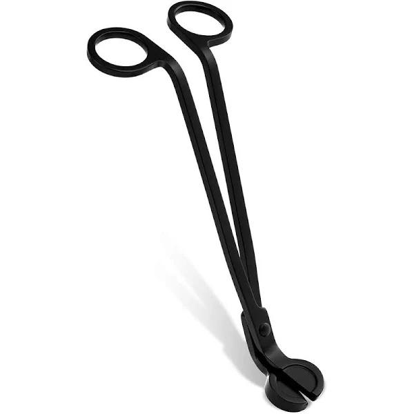 Candle Wick Trimmer Oil Lamp Trim Scissor Cutter-Black