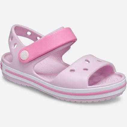 Crocs-Pink Crocband Sandals