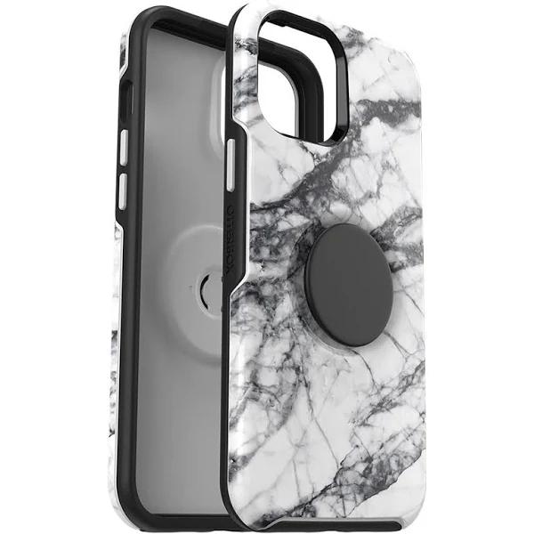 OtterBox Otter+Pop Symmetry Case iPhone 12 Pro Max - White Marble