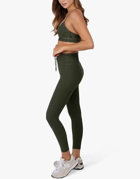 Lorna Jane | Yin Washed Rib Full Length Leggings | L | Womens