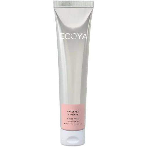 Ecoya Rinse Free Hand Wash 40ml Sweet Pea & Jasmine