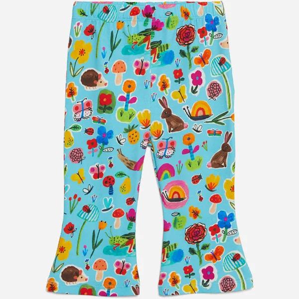 Gorman - Baby Flower Bed Legging 3-6M / Blue