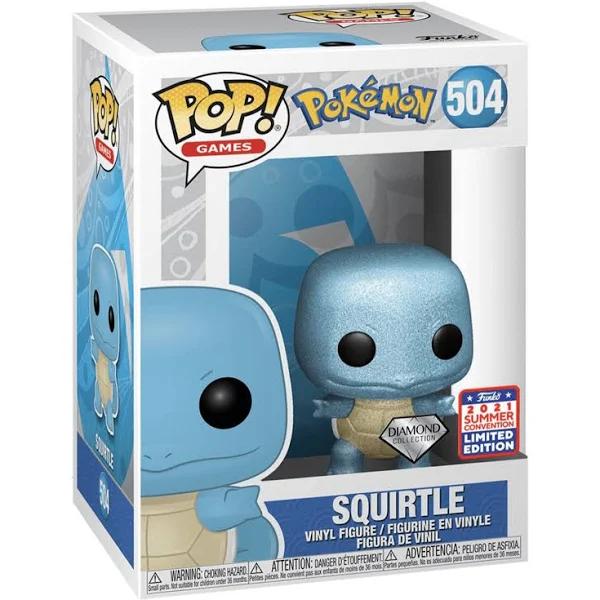 Pokemon - Squirtle Diamond Glitter SDCC 2021 (Pop! Vinyl)