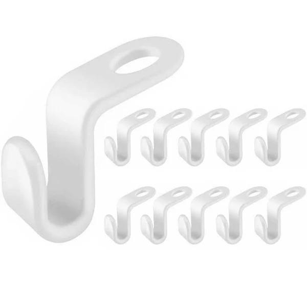 50pcs Clothes Hanger Connector Hooks Cascading Hanger Space Saving Organize