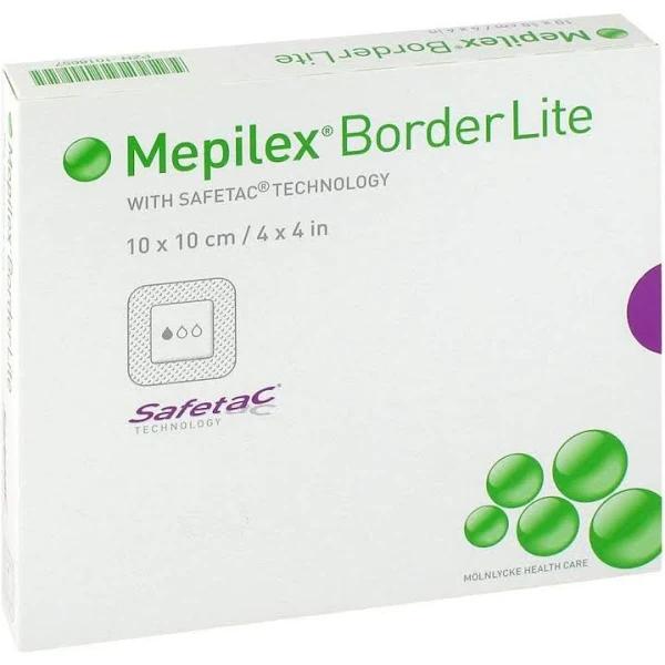 Mepilex Border Lite 10cm x 10cm 5 Foam Dressings