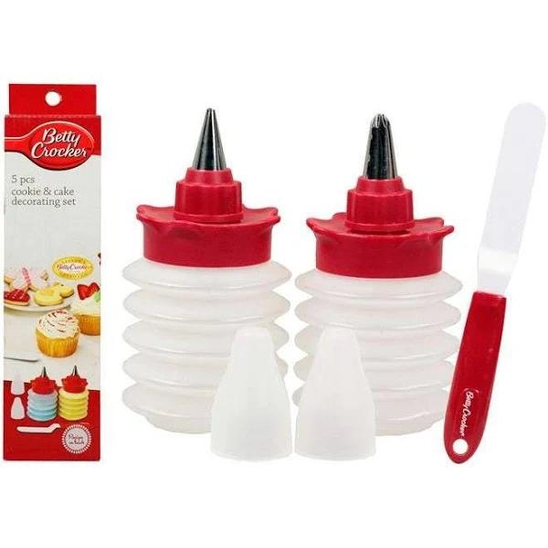 Betty Crocker Cookie & Cake Decorating Set 5 Pack