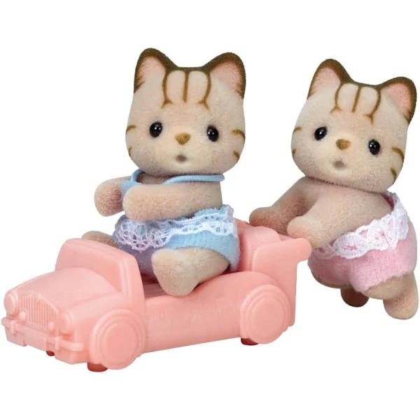 Sylvanian Families - Striped Cat Twins