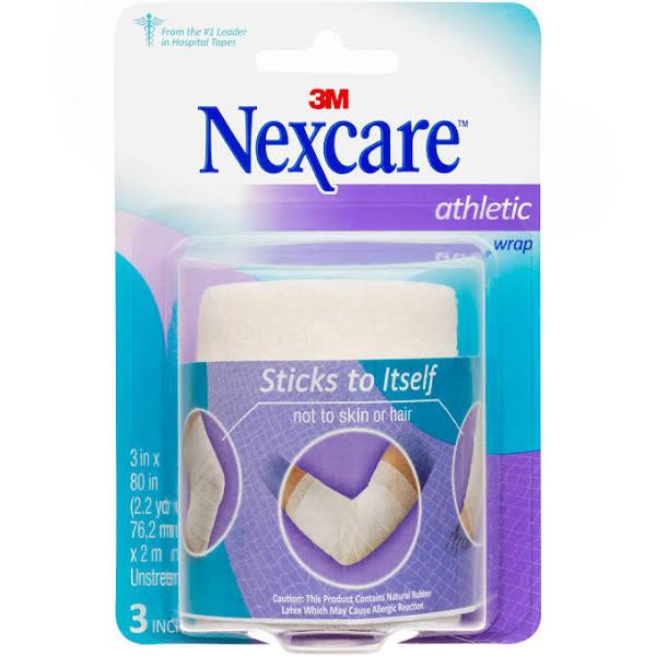 Nexcare Athletic Wrap White 75mm x 2m