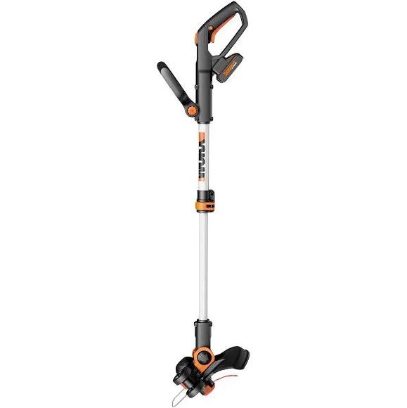 Worx 20V Cordless 2-in-1 Trimmer/ Edger w/ 2x POWERSHARE 2Ah Batteries & 1x Charger - Wg163e