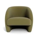 Cobble Fabric Occasional Armchair Moss by Freedom