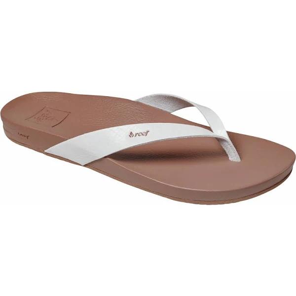 Reef Cushion Bounce Court Womens Flip Flops - Grey