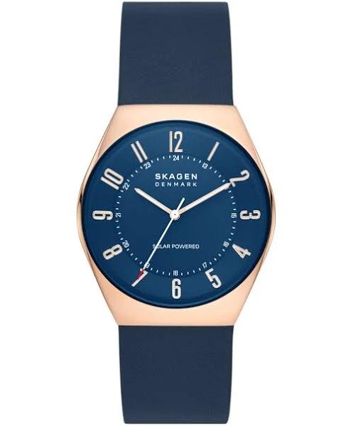 Skagen Grenen Solar Powered Analogue SKW6834 Watch in Blue