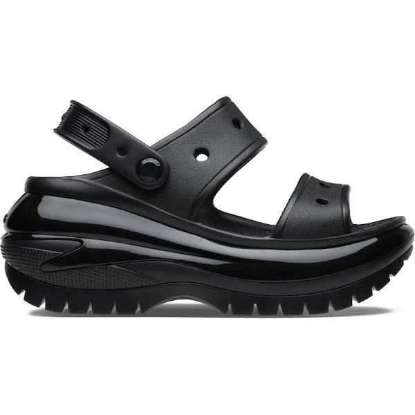 Crocs Mega Crush Sandal Black Size 11 - Platypus | AfterPay Available