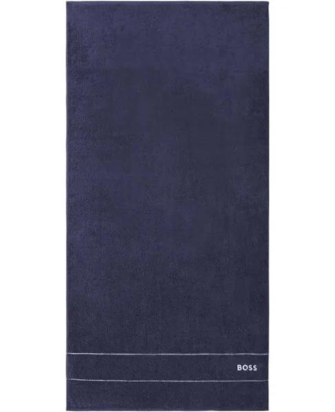 David Jones Boss Plain in Navy, Size Bath Towel