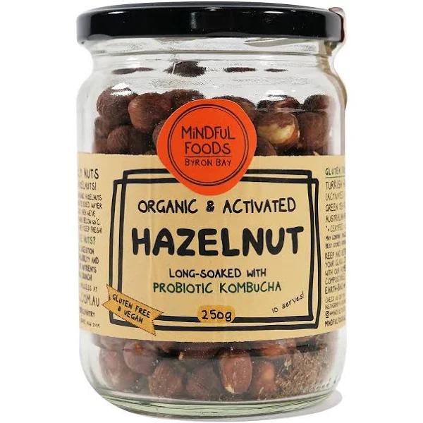 Mindful Foods Organic & Activated Nuts Hazelnuts 250g