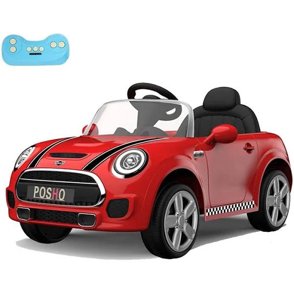 Red 12V Mini Cooper Ride On Electric Car