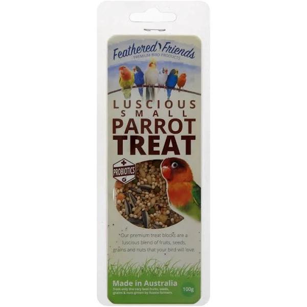 Feathered Friends Small Parrot Treat 100g Bird Treat Health Bar Premium Feed