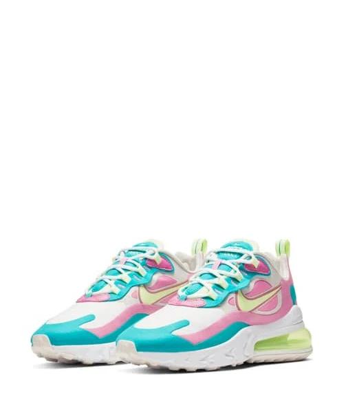 Nike Air Max 270 React 'Pastel' Sneakers | White | Women's Size 6.5