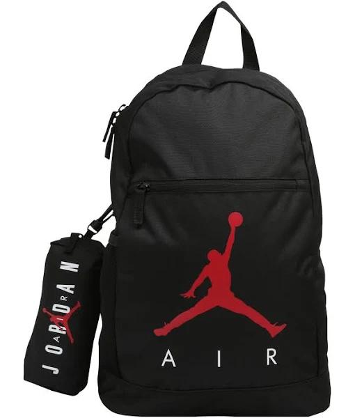 Jordan Air School Backpack with Pencil Case Black