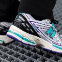 New Balance Unisex 1906R White/Virtual Blue/Prism Purple - Size 4.5