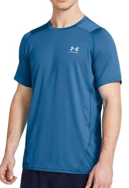 T-Shirt Under Armour HeatGear Armour Fitted - Tech Blue - Men ́s XL