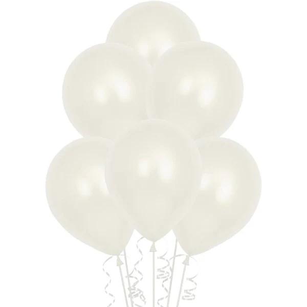 Alpen Balloons 25cm White Pack of 15