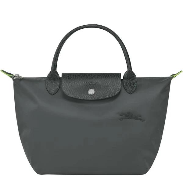 Longchamp Le Pliage Green Nylon Satchel