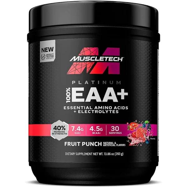 MuscleTech Platinum 100% EAA+ 30 Serves Fruit Punch