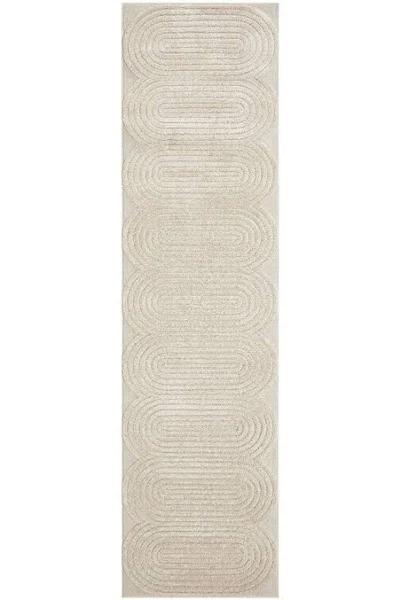 Lotus Carl Beige Runner Rug | 80 x 300 cm