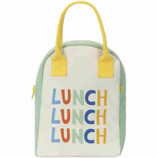 Fluf Zipper Lunch Bag - Triple Lunch