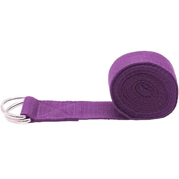 Sooya D-Ring Yoga Strap Mystic Purple