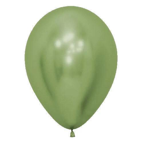 Sempertex 5" Round Latex Balloon - Reflex Lime Green