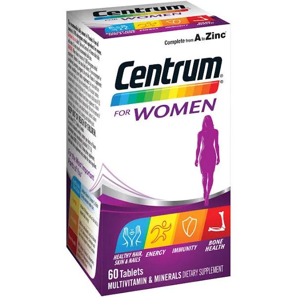 Centrum For Women 60 Tablets