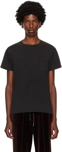 Tom Ford Gray Patch Pocket T-Shirt