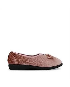 David Jones Grosby Women's Viola Slippers in Blush No1, Size 5 US